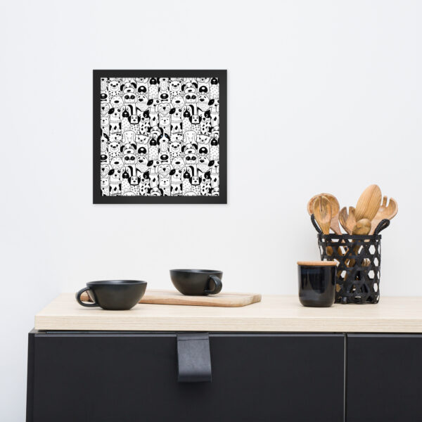 Dogs for Dayz / Framed photo paper poster - Image 3