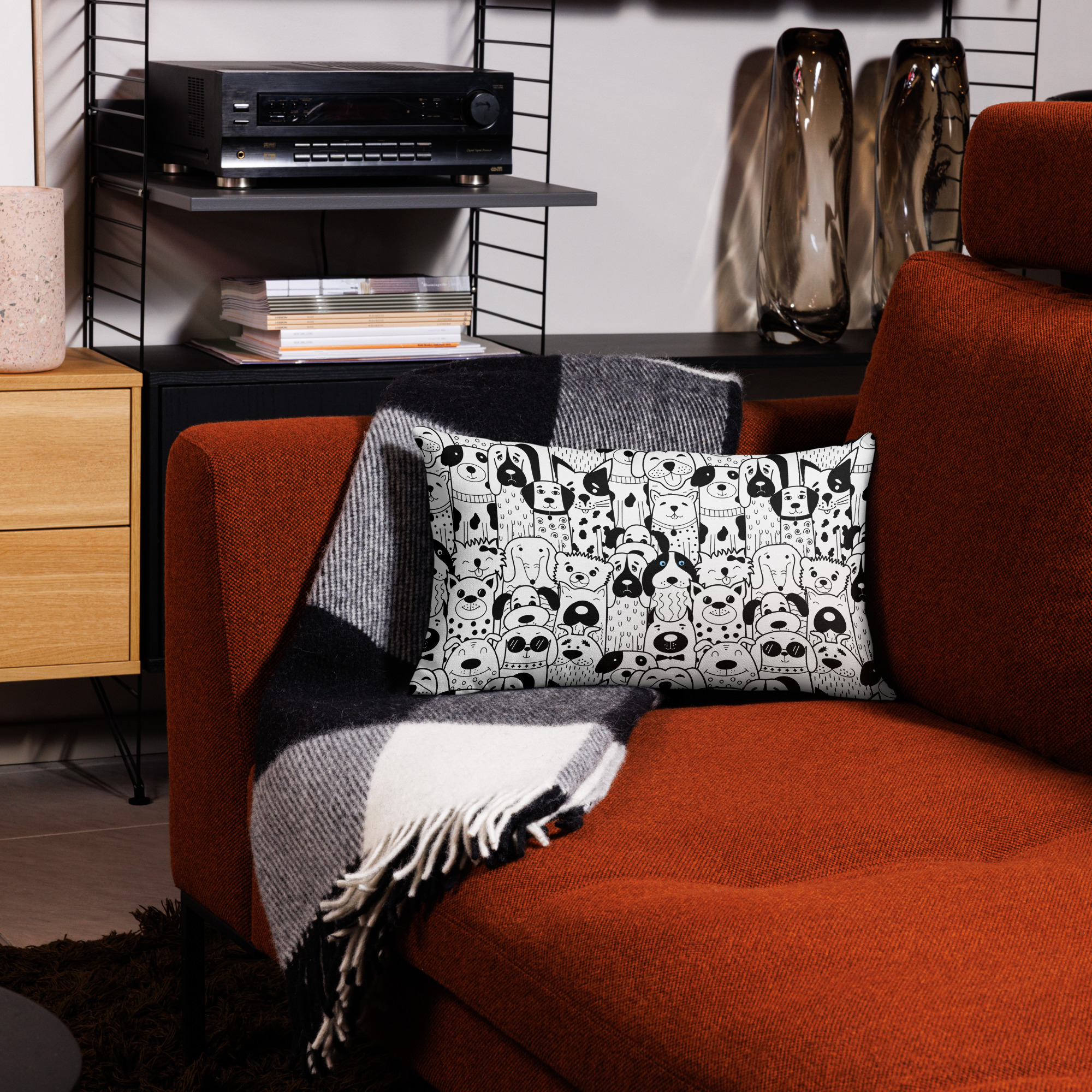 Dogs for Dayz / Premium Pillow - Image 3