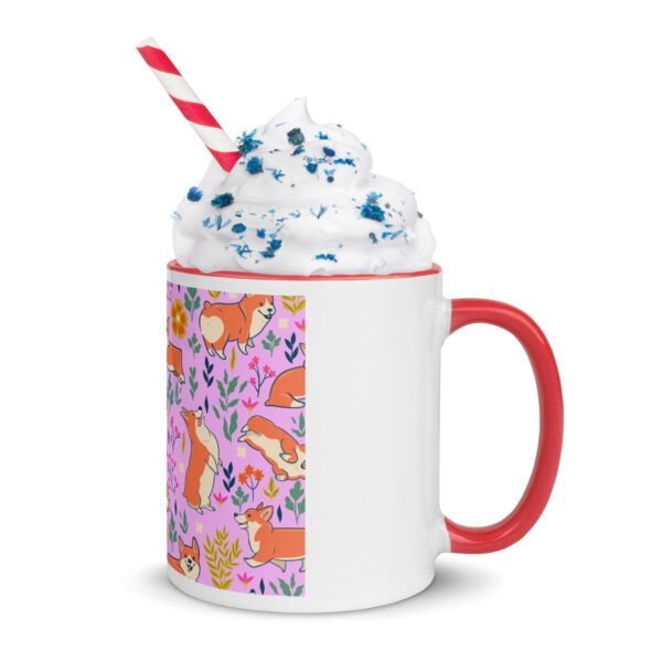 Corgi / Mug with Color Inside - Image 2