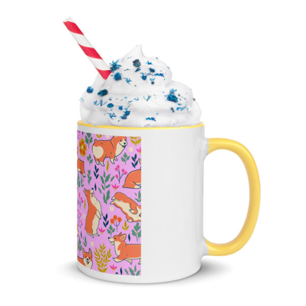 Corgi / Mug with Color Inside - Image 5